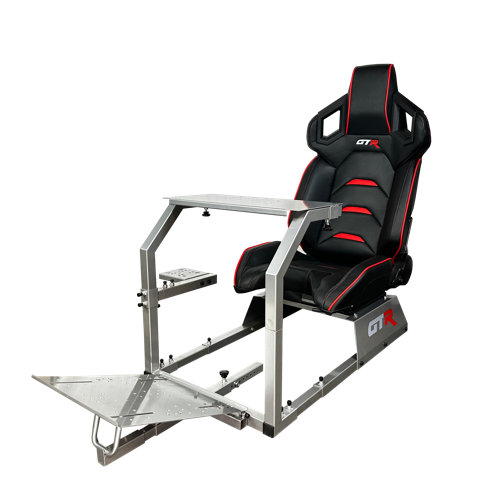 GTR Simulator Reclining Ergonomic PC & Racing Game Chair with Footrest